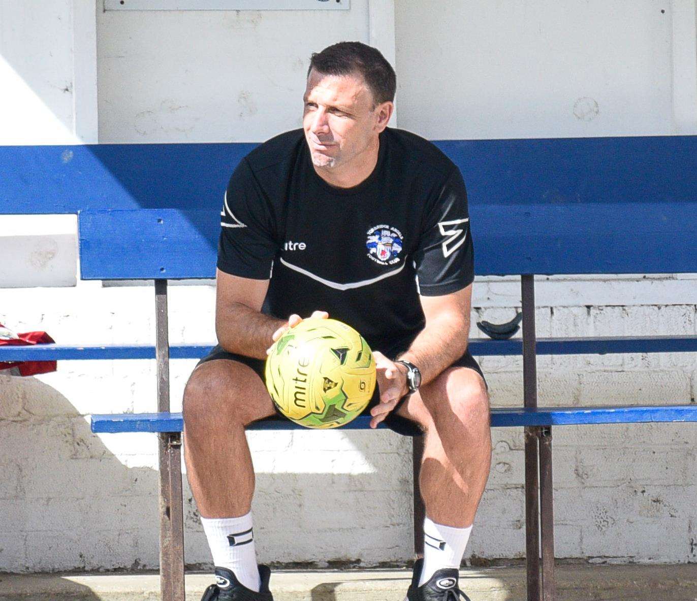 Tonbridge manager Steve McKimm Picture: Alan Langley