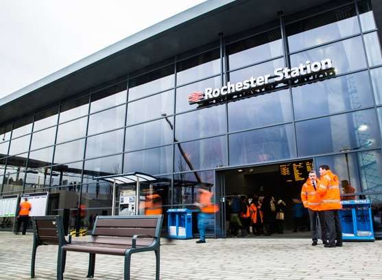 Rochester railway station. Picture: Network Rail