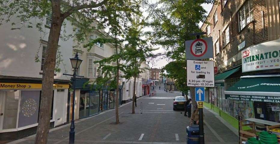 Gabriel's Hill in Maidstone town centre. Picture: Google Maps