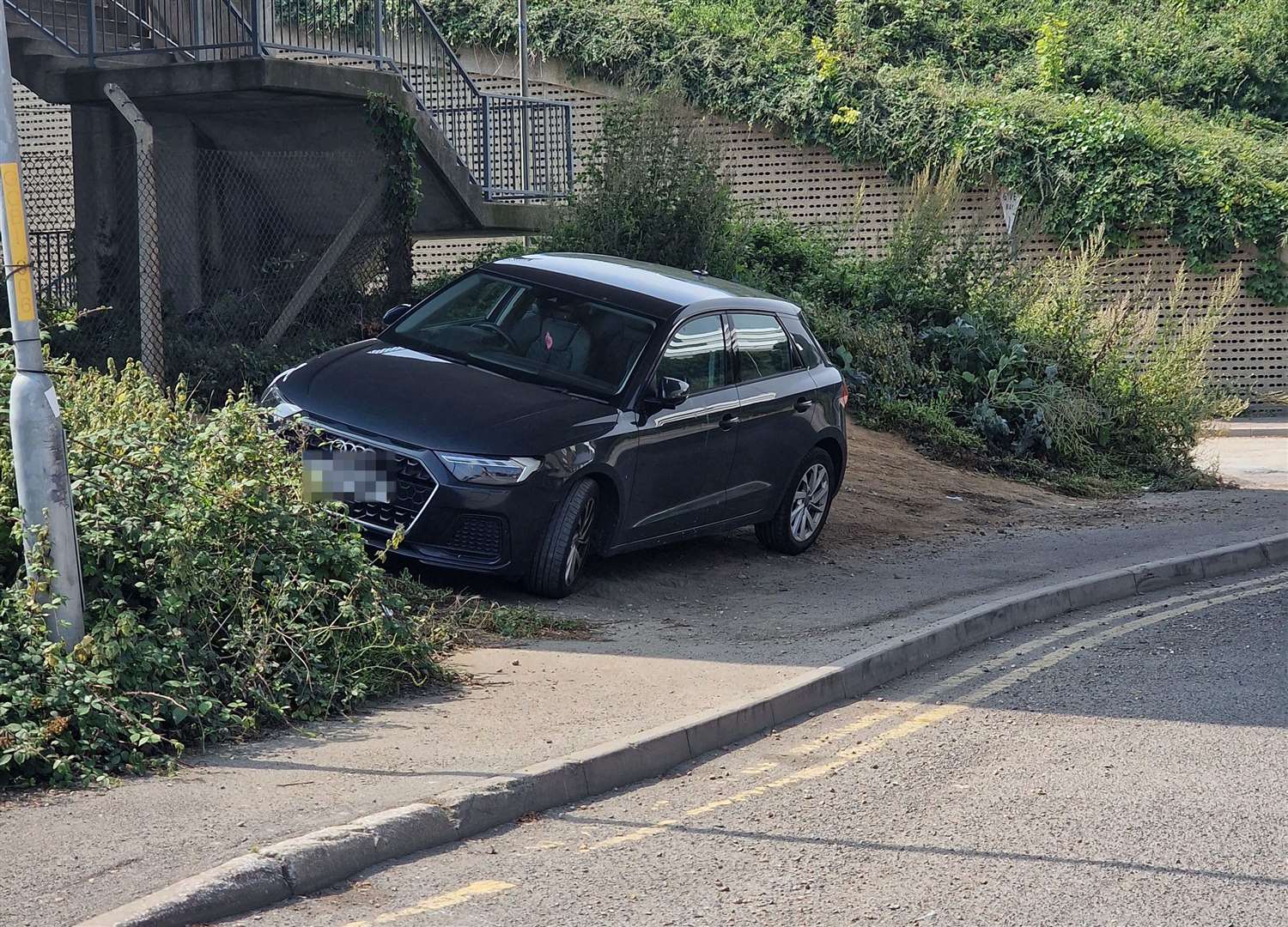 Every possible space is used to park at Elizabeth Street in Dover. Picture: Fuller Life Gym