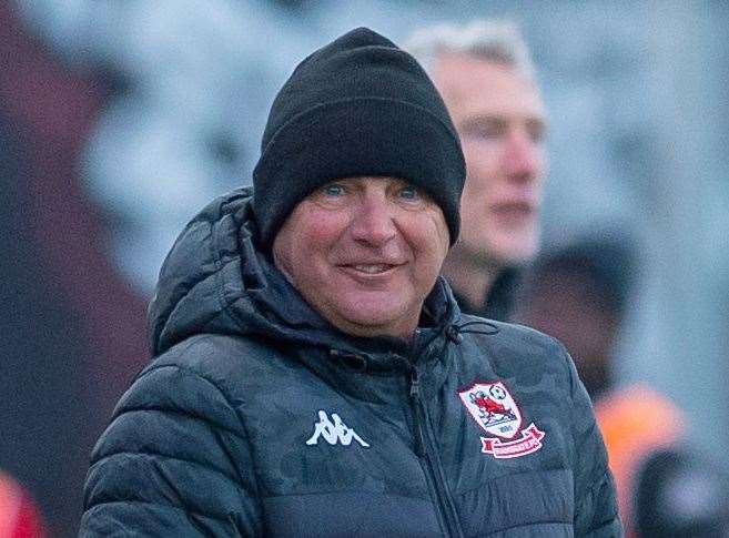 Herne Bay boss Steve Lovell. Picture: Ian Scammell