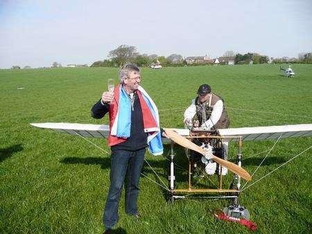 Model Bleriot Plane