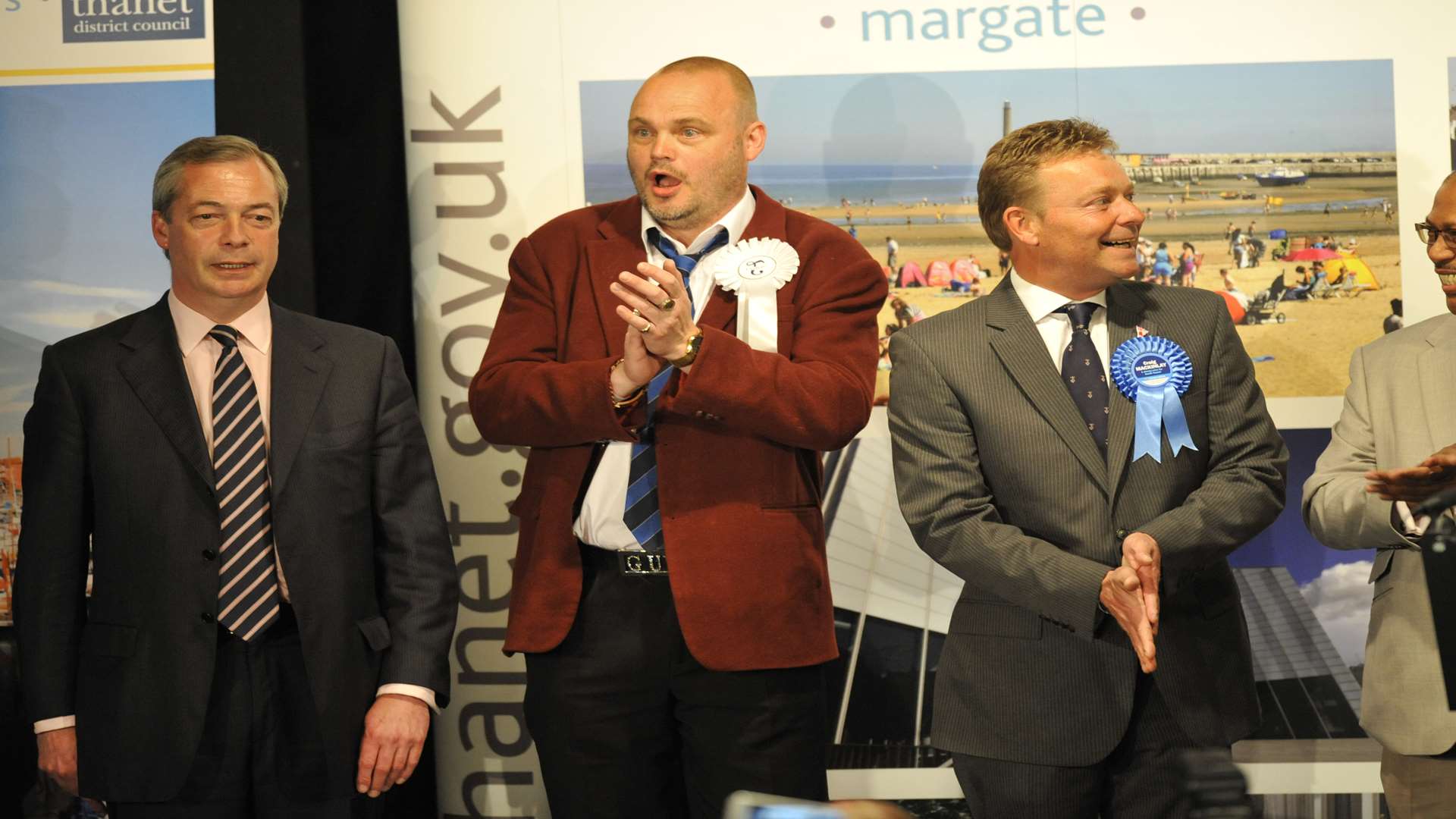 The moment Craig Mackinlay won the South Thanet seat