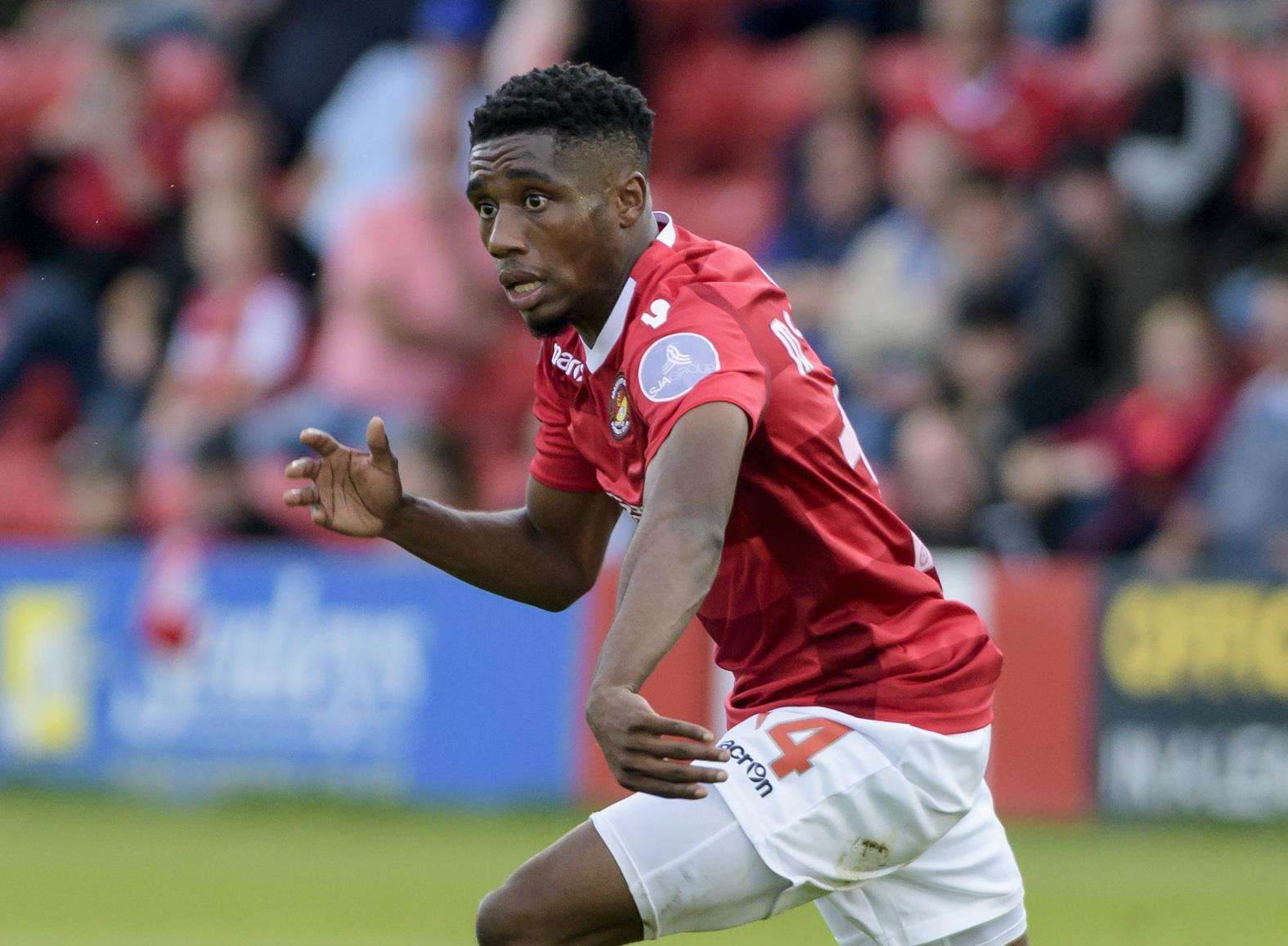 Darren McQueen marked his Dartford debut with a goal Picture: Andy Payton