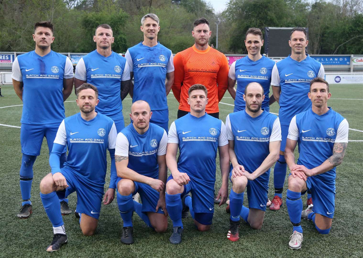 Herne Bay – beaten in the DFDS Kent Veterans Cup Final by Glebe. Picture: PSP Images