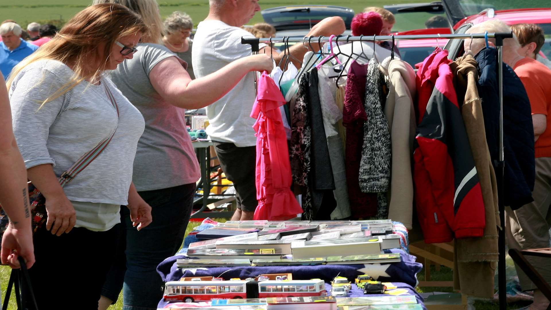 The fight erupted at a boot fair event. Stock picture.