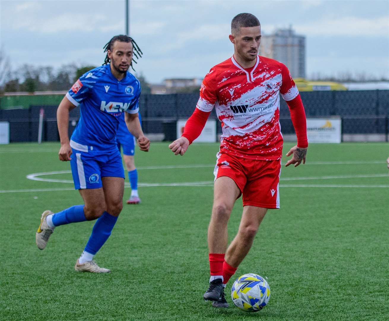 Jack Paxman in action for Ramsgate. Picture: Stuart Watson