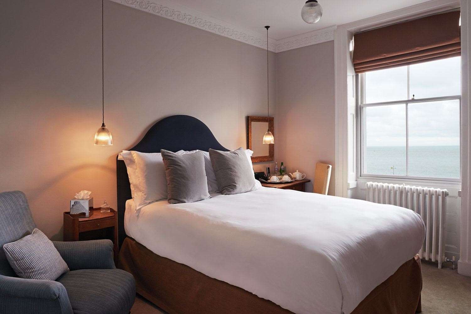 Albion House, with its views of the beach and harbour, made it into the Good Hotel Guide. Picture: Albion House