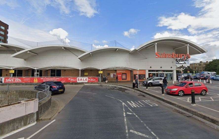 A shopper was stunned to find a festive aisle in the Romney Place branch in Maidstone. Picture: Google