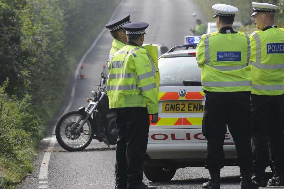 Stone Street in Petham has been cordoned off