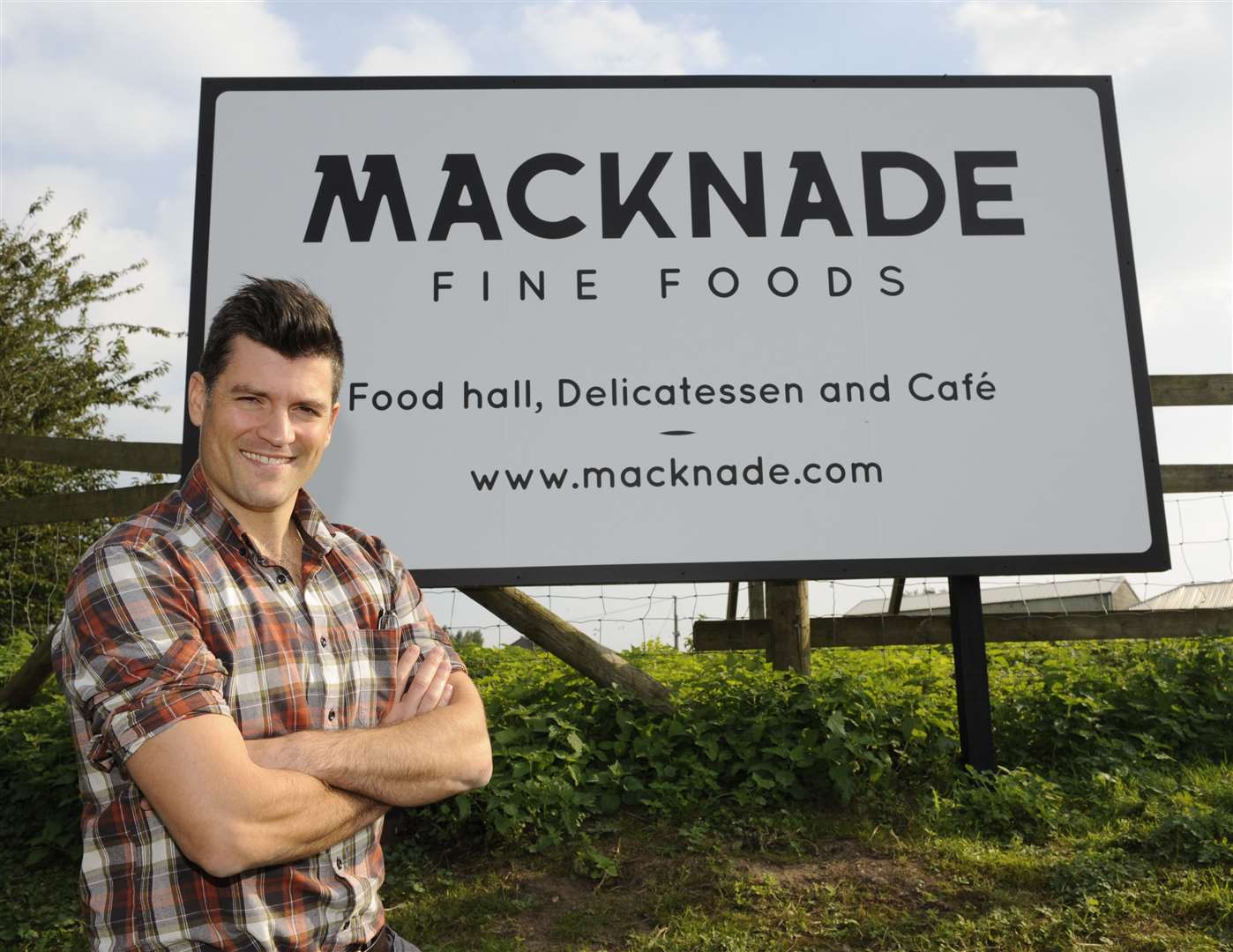 Stefano Cuomo at the Macknade store in Faversham. Picture: Tony Flashman