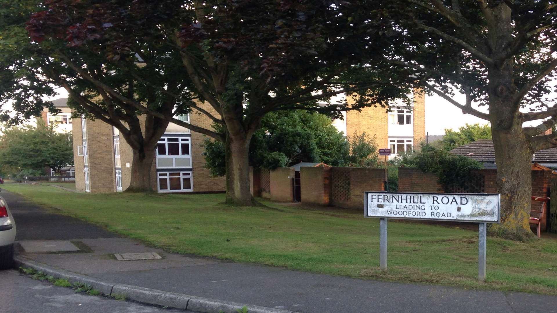 The body was discovered in Fernhill Road, Maidstone