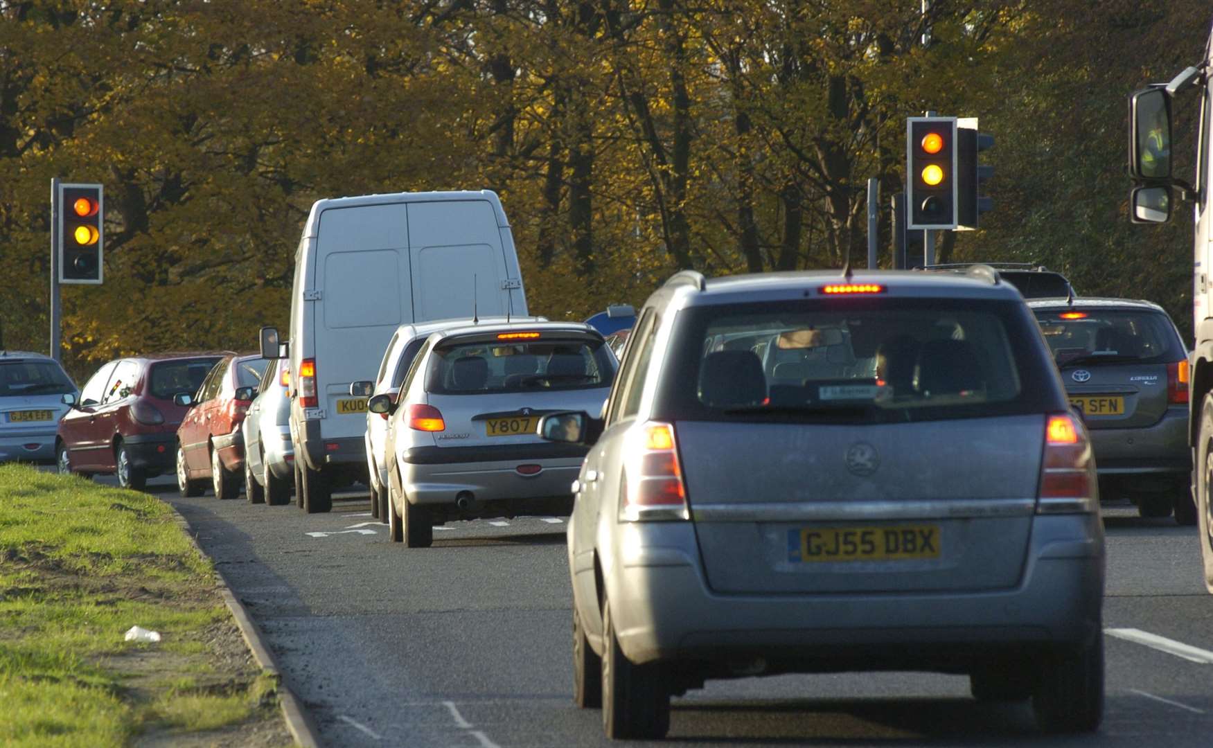 The wet weather could cause travel disruption in Kent