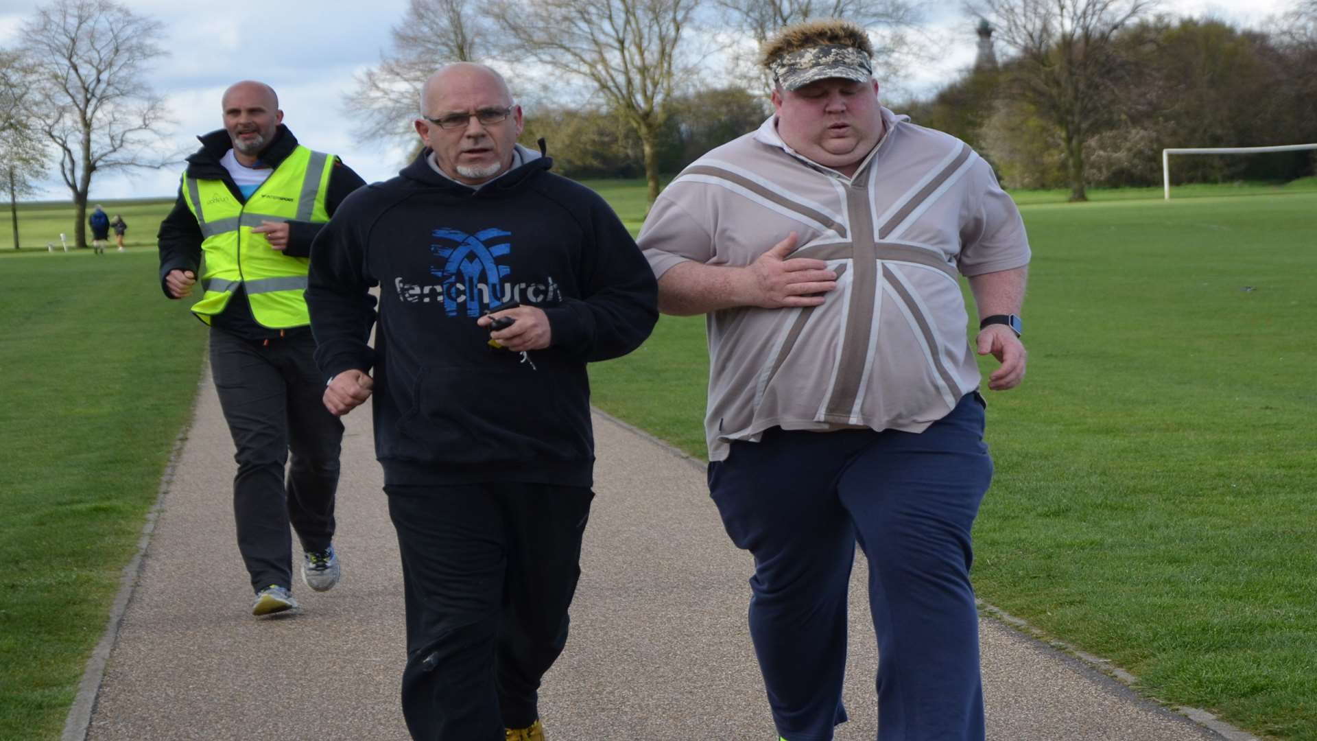 Chris struggled at first but says parkrun support kept him going