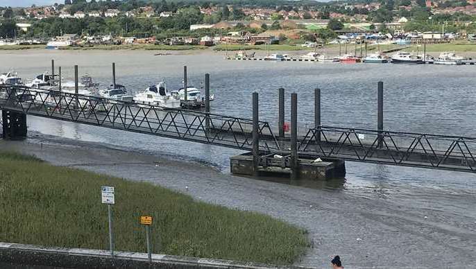 Work has started to return Rochester Pier to public use