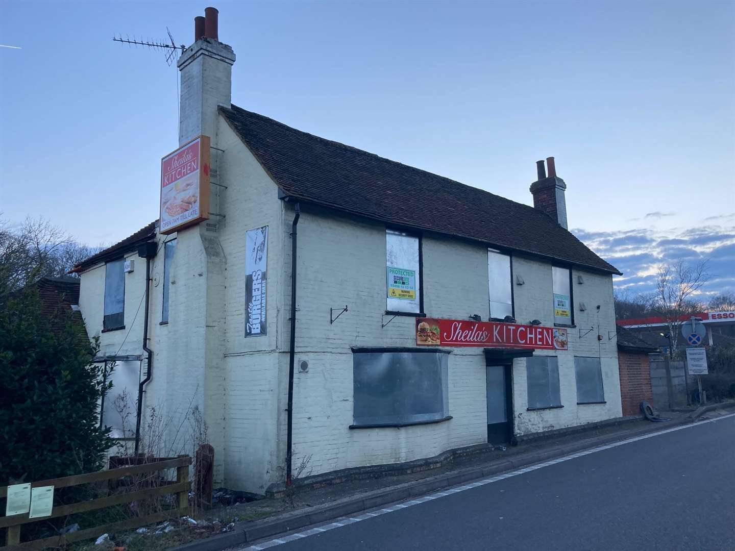 The derelict Sheila's Kitchen could become a Costa