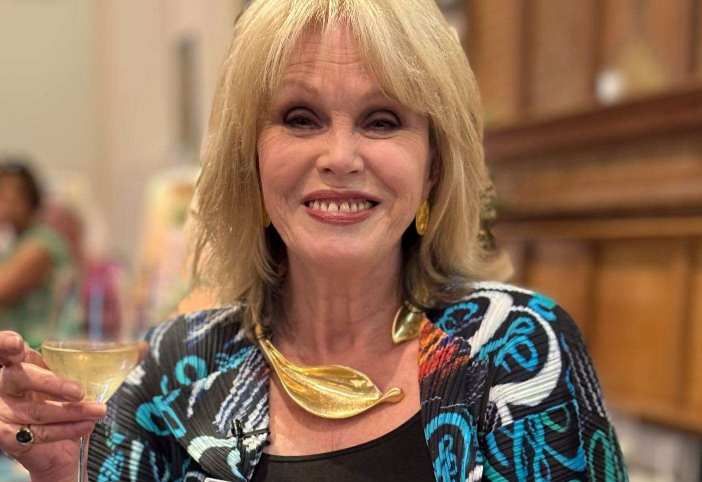 Absolutely Fabulous star Joanna Lumley took a trip to Tenterden. Picture: Sue Ferguson