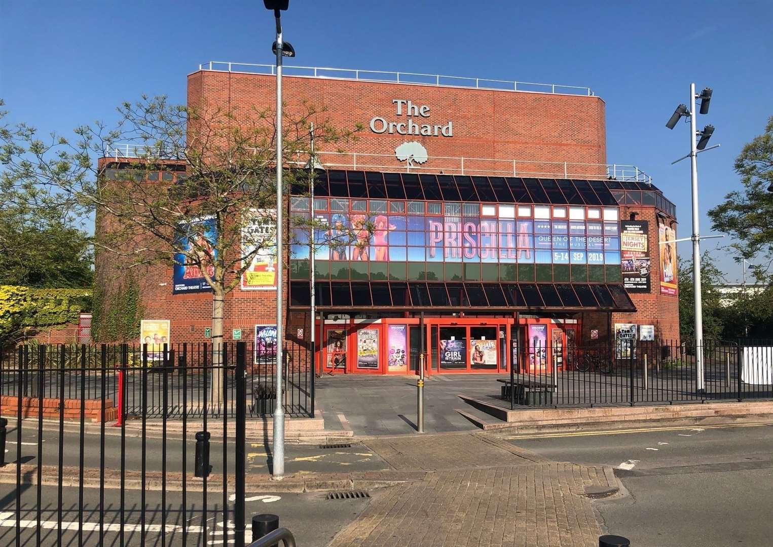 The Orchard Theatre was the first Kent theatre to close as a result of the outbreak