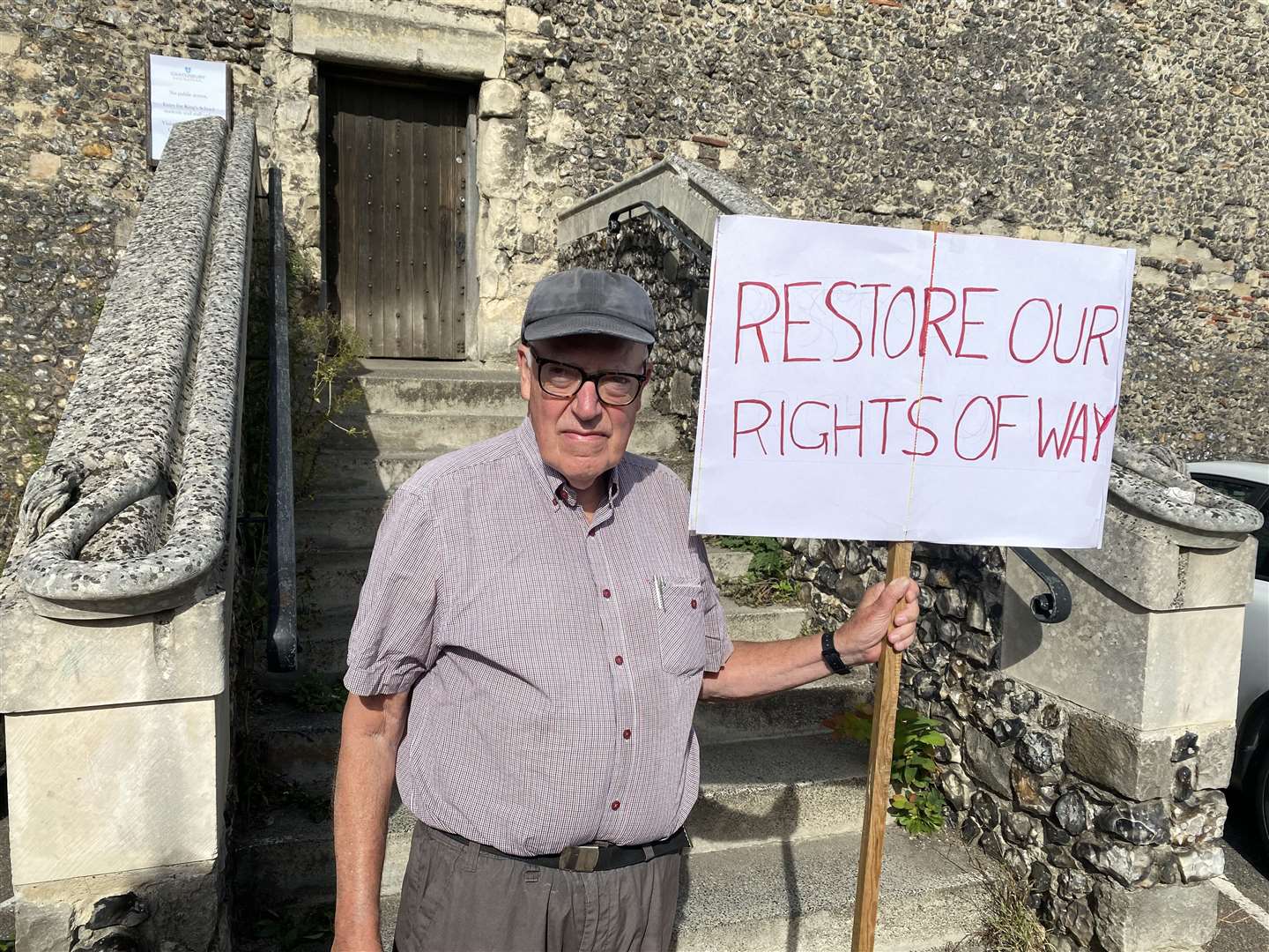 Sean Sayers says he hopes the decision marks the beginning of a "friendlier relationship" between local residents and Canterbury Cathedral