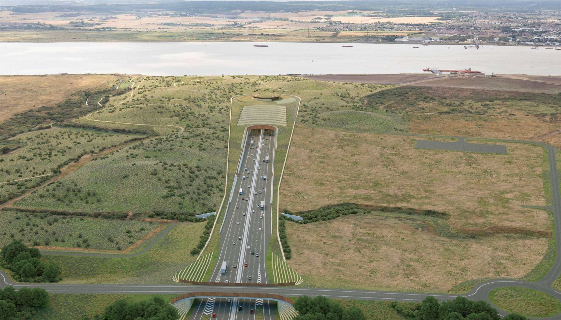 A decision on the planning application is now expected in October. Picture: National Highways