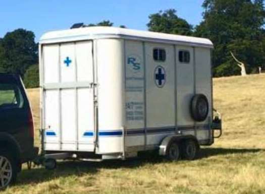 The equine ambulance stolen from a stables in Ryarsh