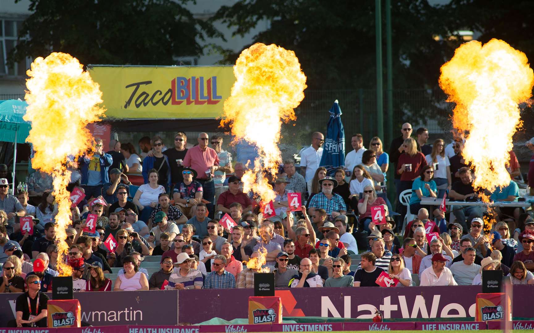 Spectators could be back watching Kent in cricket action this summer. Picture: Ady Kerry