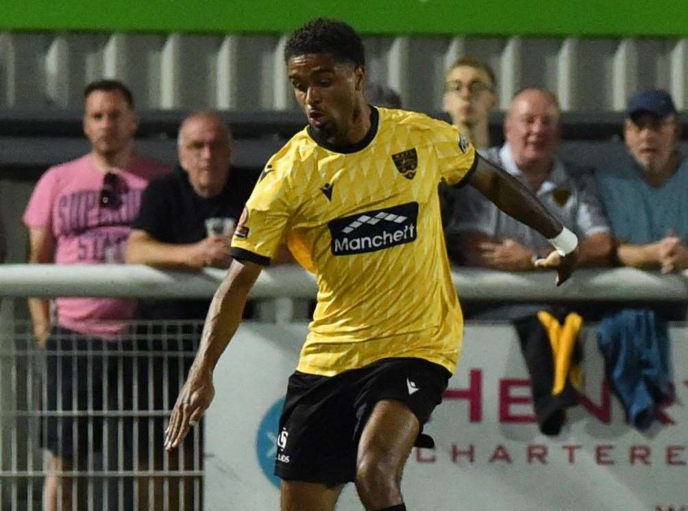 Maidstone United midfielder Liam Sole. Picture: Steve Terrell