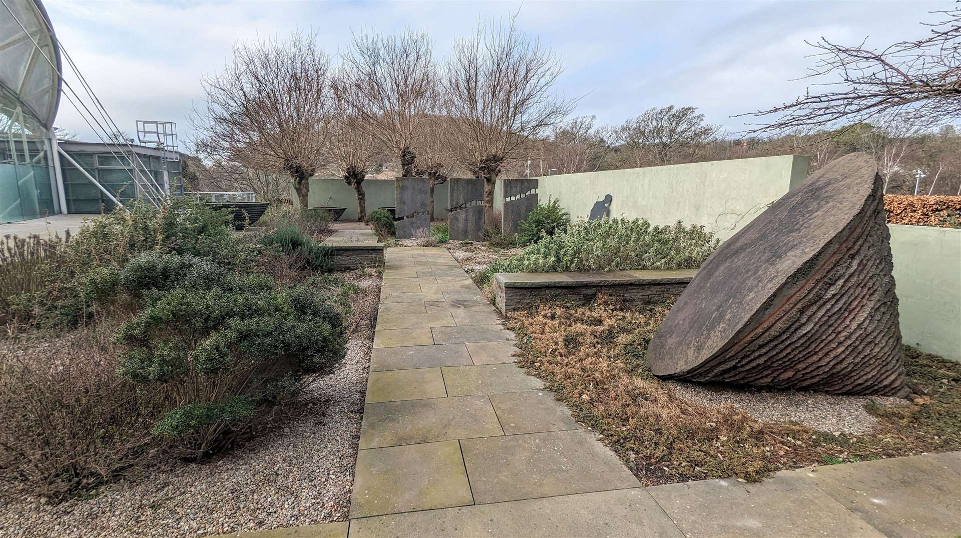 This garden in the grounds of Enbrook Park won Gold at the Chelsea Flower Show in 2006