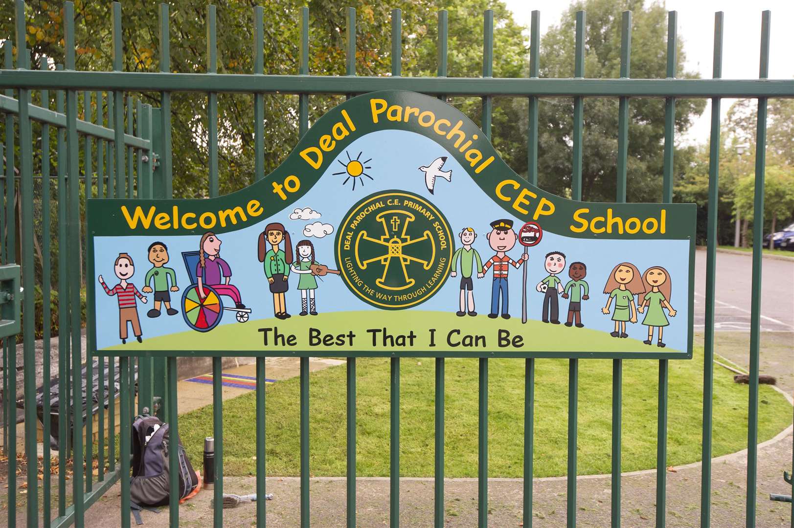 Parochial Primary School in Deal is creating a Garden of Remembrance. Picture: Andy Payton