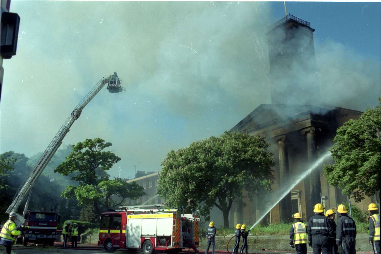 May 31, 2001: Sheerness Dockyard Church fire