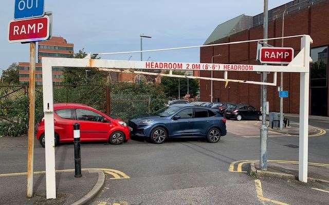 Rhode Street and James Street car parks, behind the former Debenhams, are just a few yards from each other