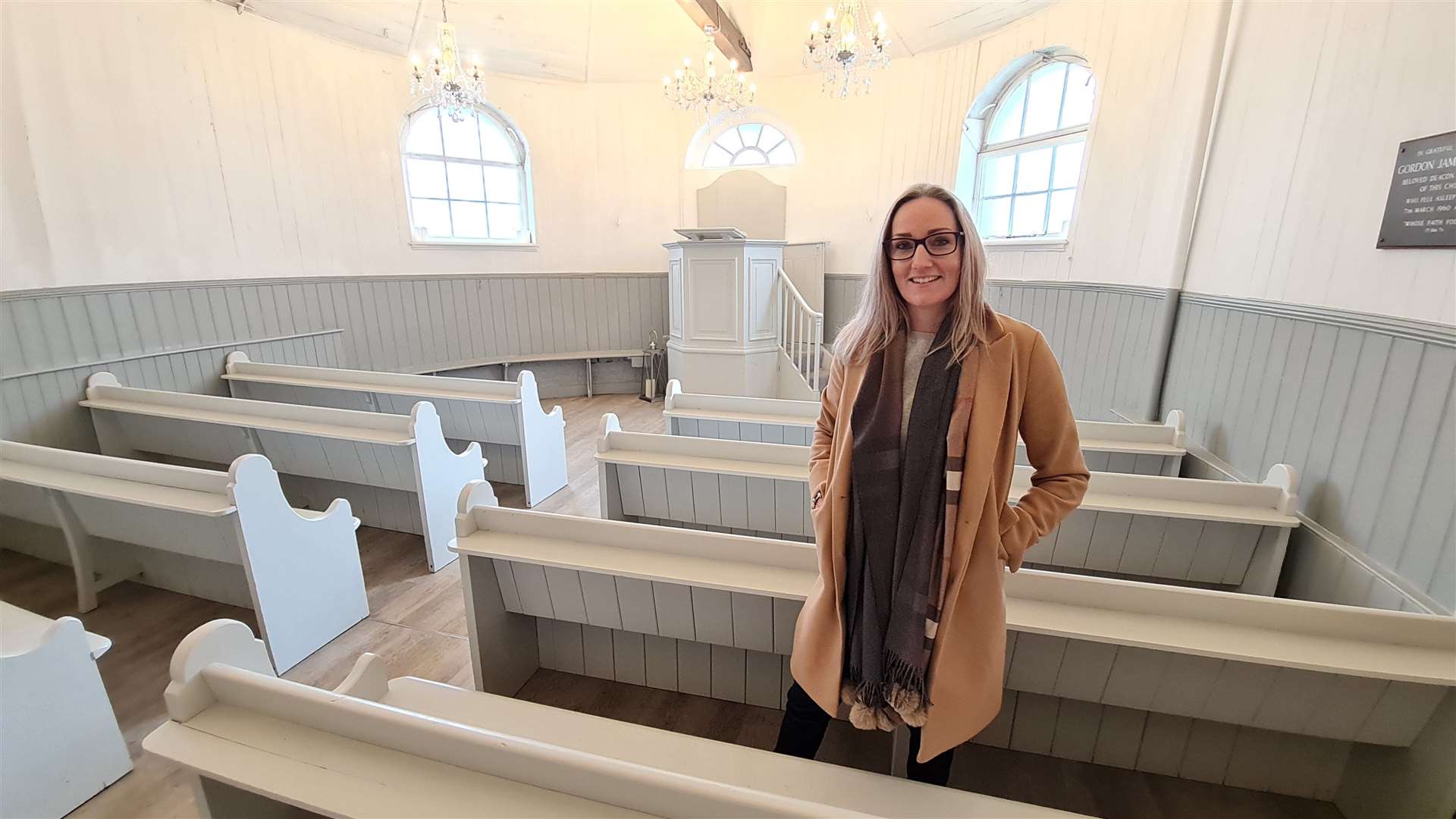 Julia Williamson-Sinclair in her new wedding venue (54901525)