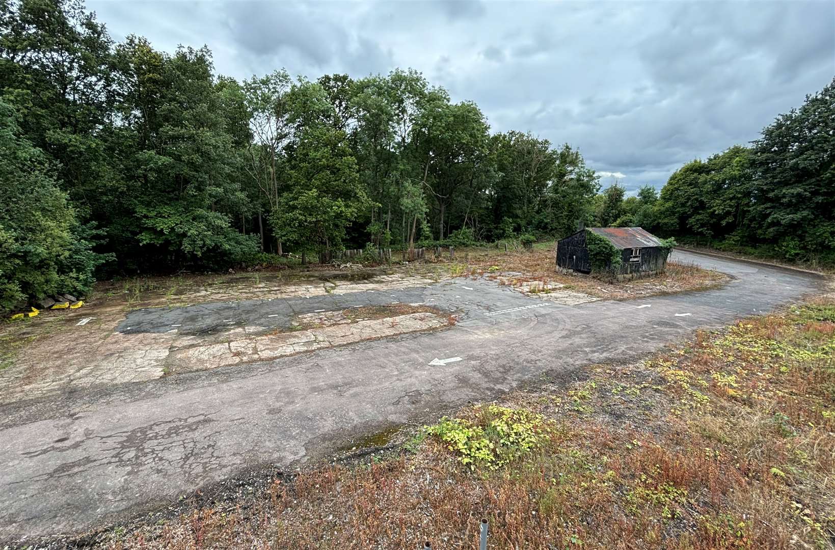 New plans have been lodged for five homes on the 0.8-acre plot