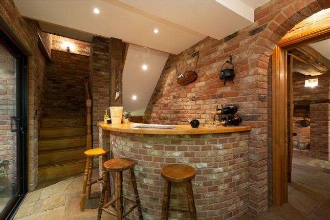 The bar area. Picture: Zoopla / Winkworth - Canterbury