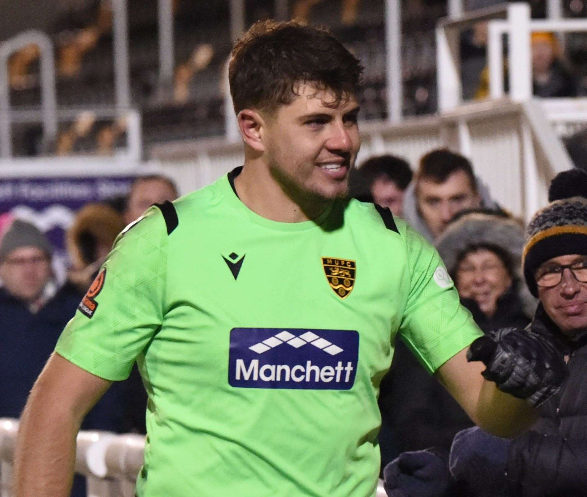 Maidstone goalkeeper Tom Hadler Picture: Steve Terrell