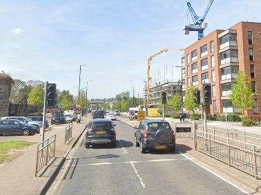 Corporation Street in Rochester set to become a "red route". Picture: Google