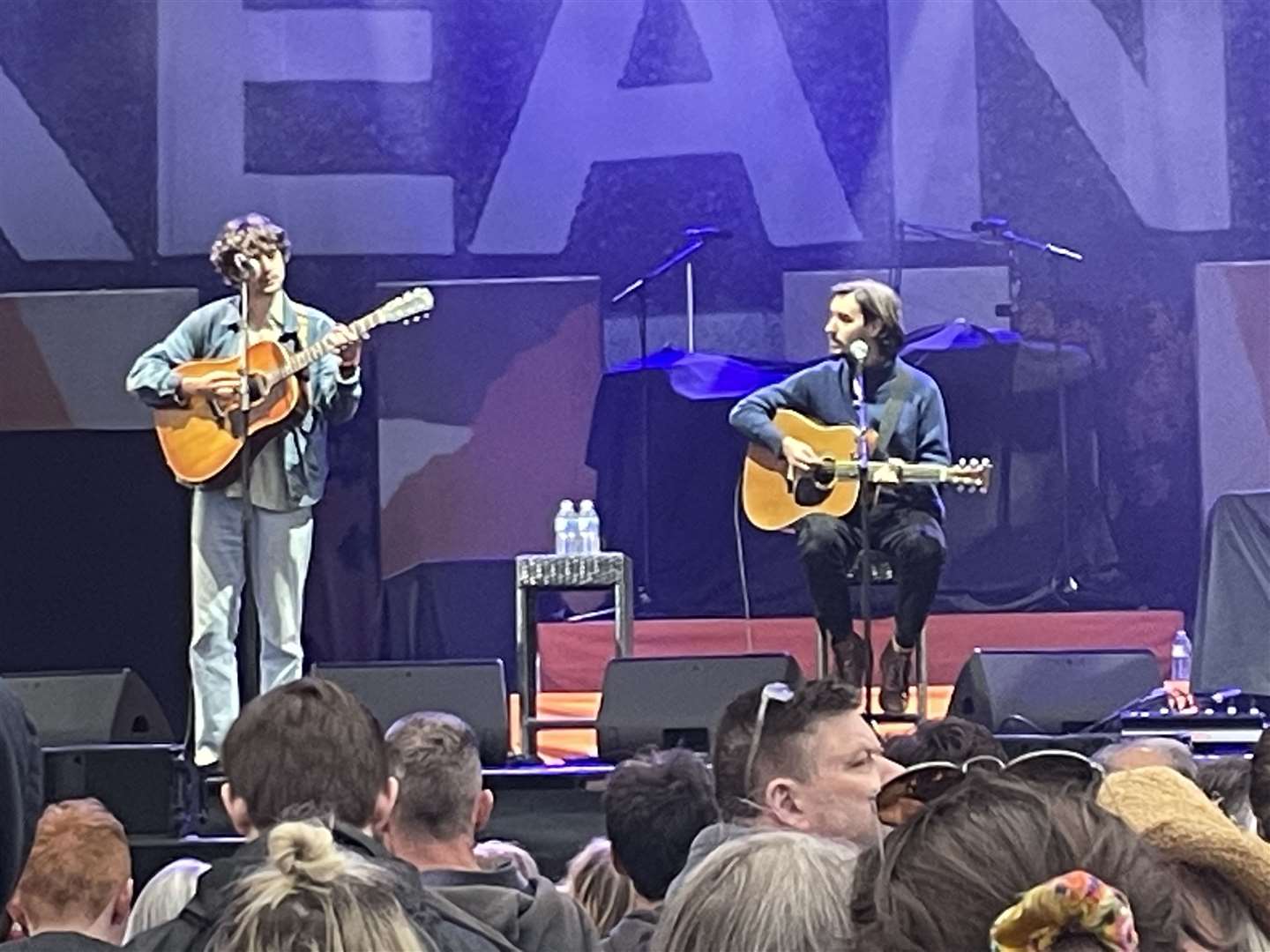 Flyte performing at the Hop Farm