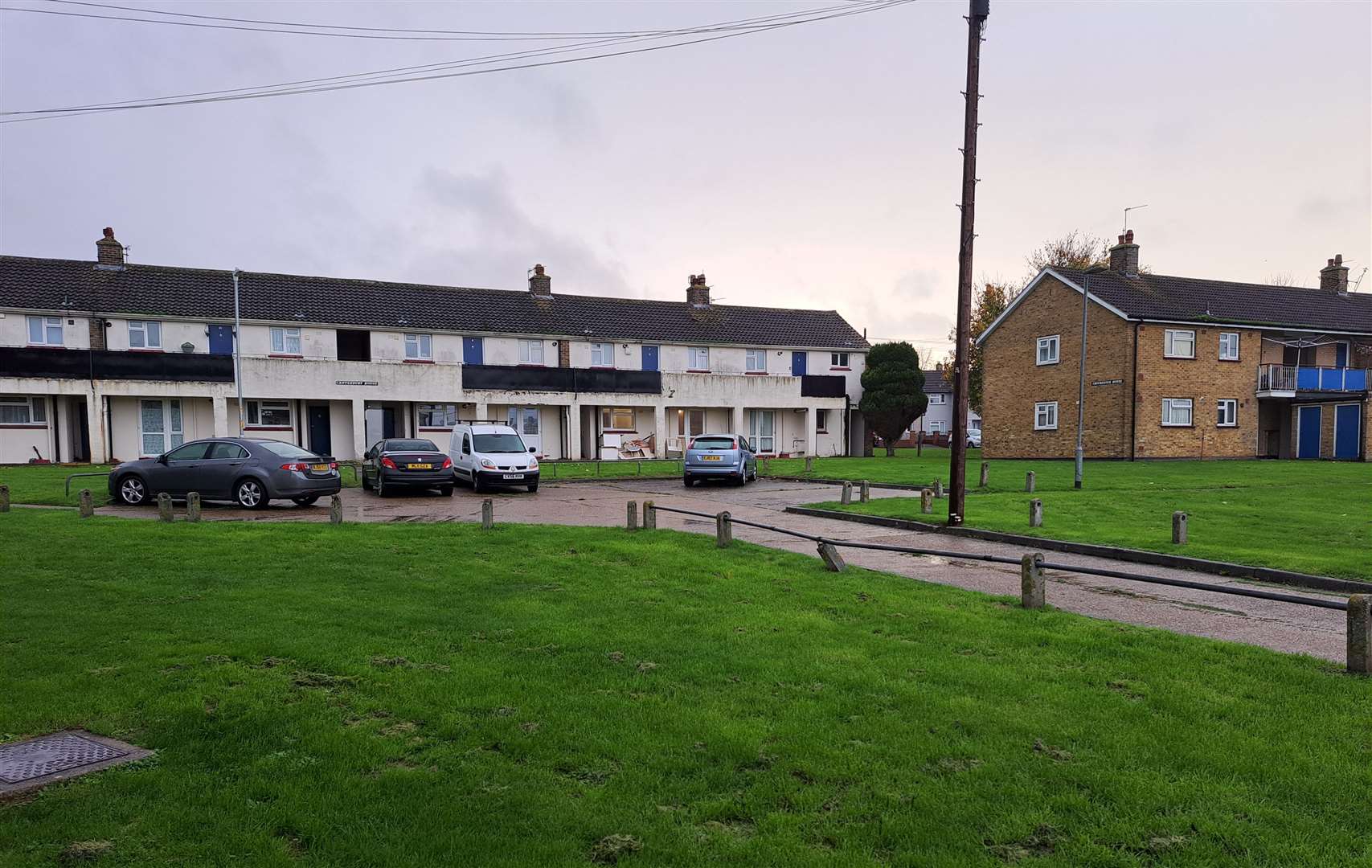 Properties on Cambridge Crescent are set to be demolished soon. Picture: Alan Smith