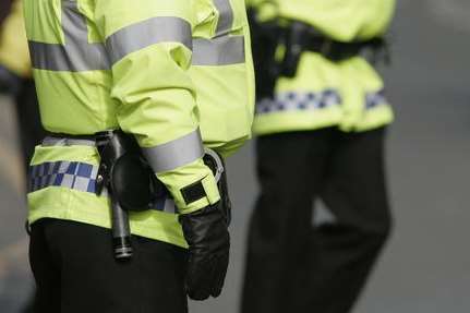 Officers arrested two men. Stock picture