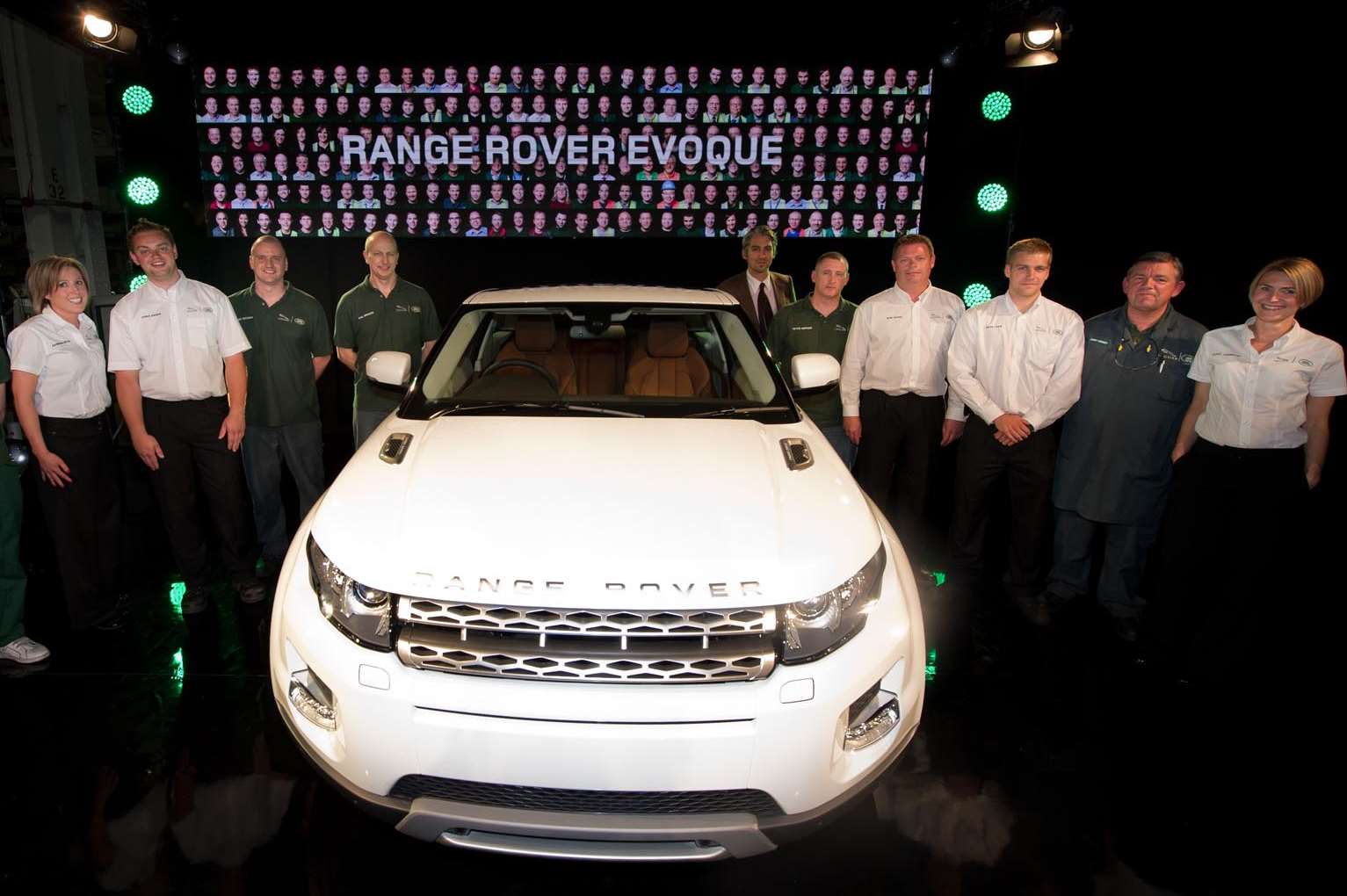 A Range Rover Evoque.