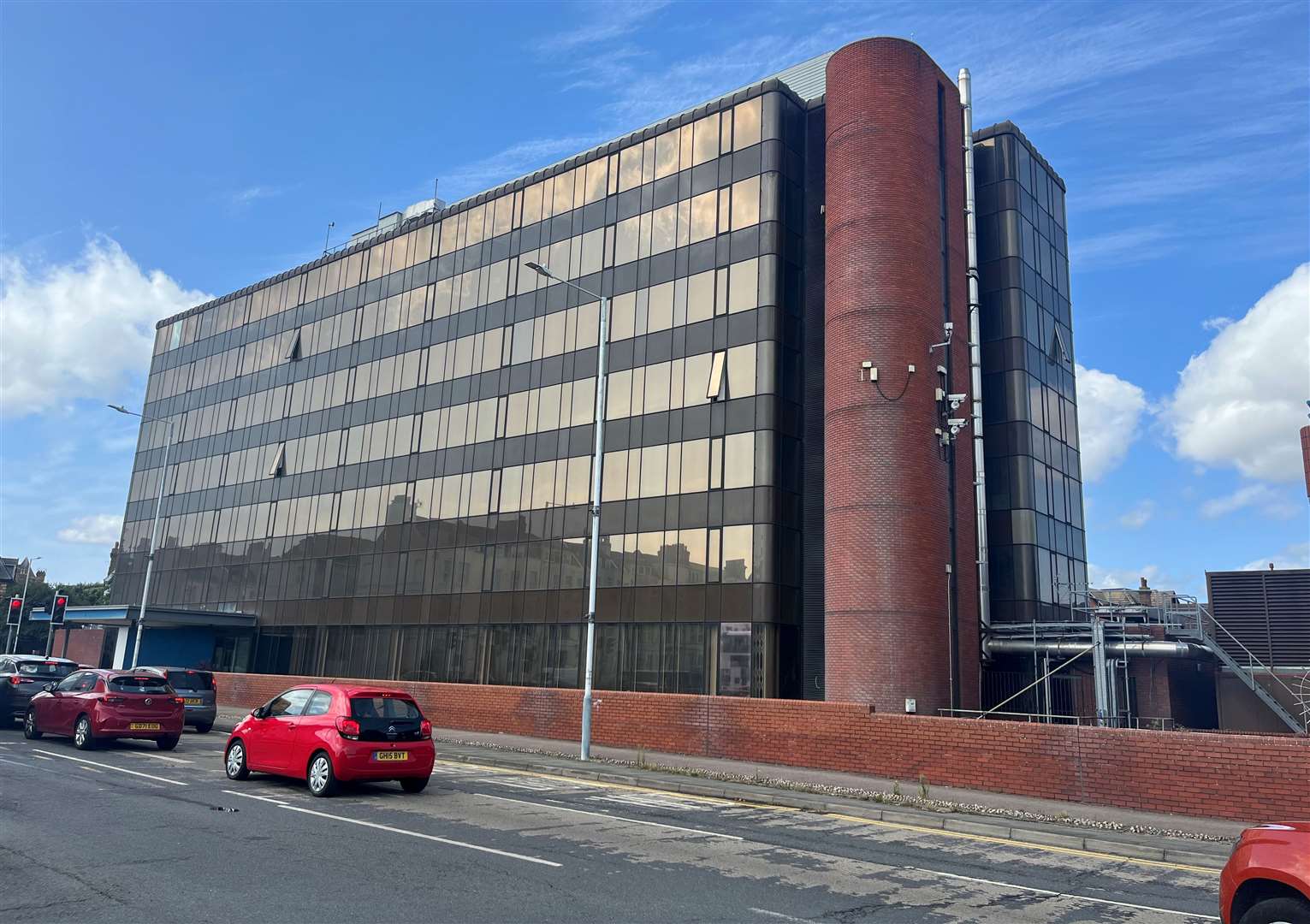 Travel and insurance firm Saga has had plans reapproved to turn its offices in Middelburg Square in Folkestone into flats