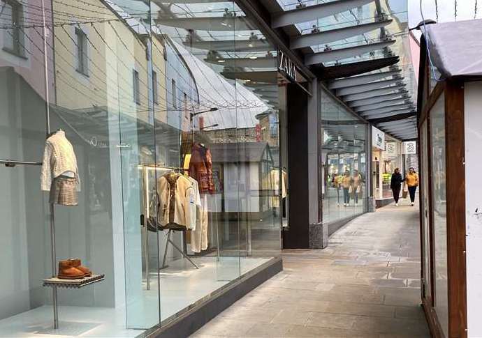 Zara in Fremlin Walk, Maidstone, has now closed. Picture: Cara Simmonds