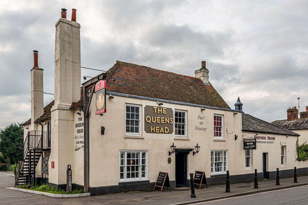 The Queens Head in Boughton has undergone refurbishment