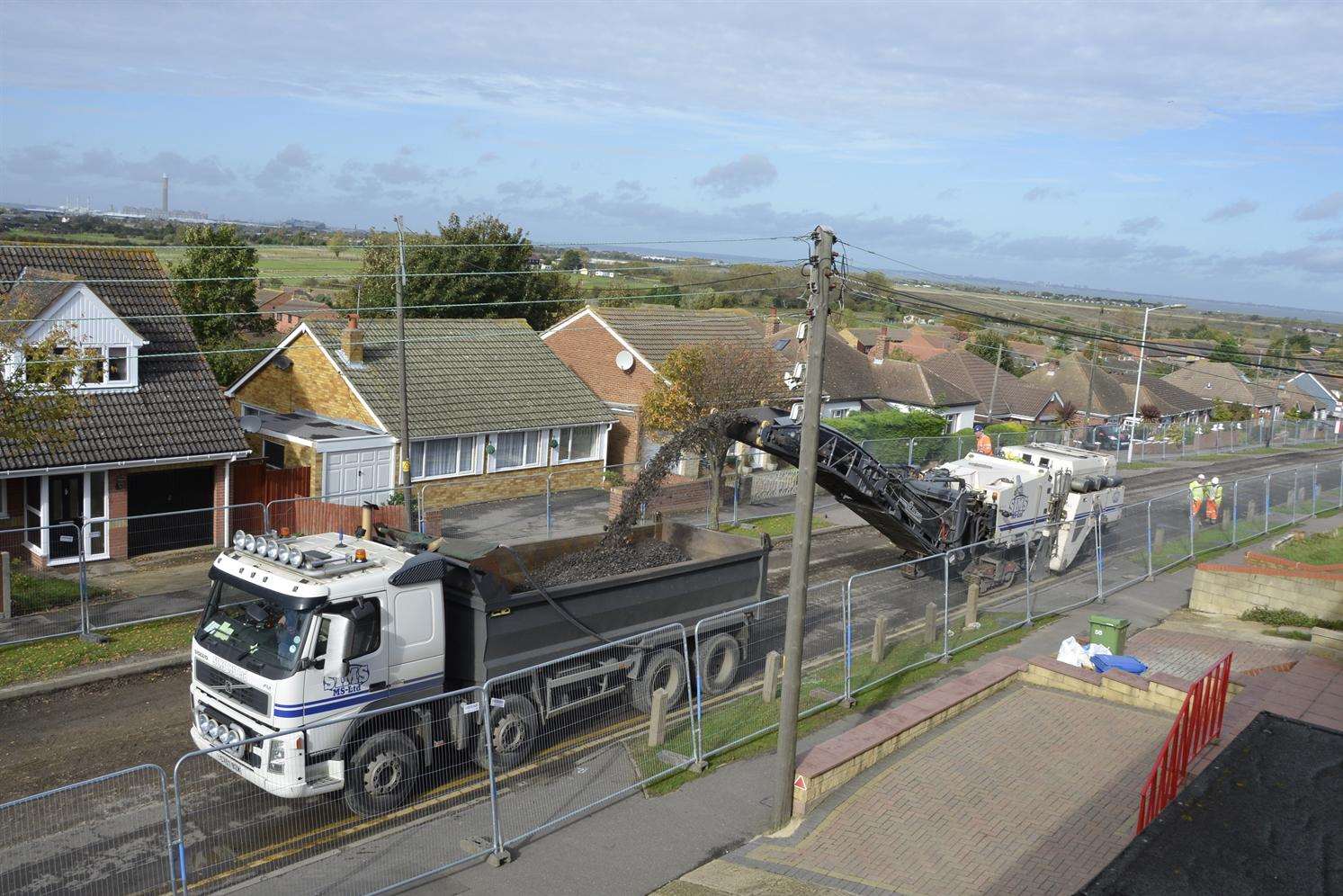 Resurfacing of The Broadway, Minster.