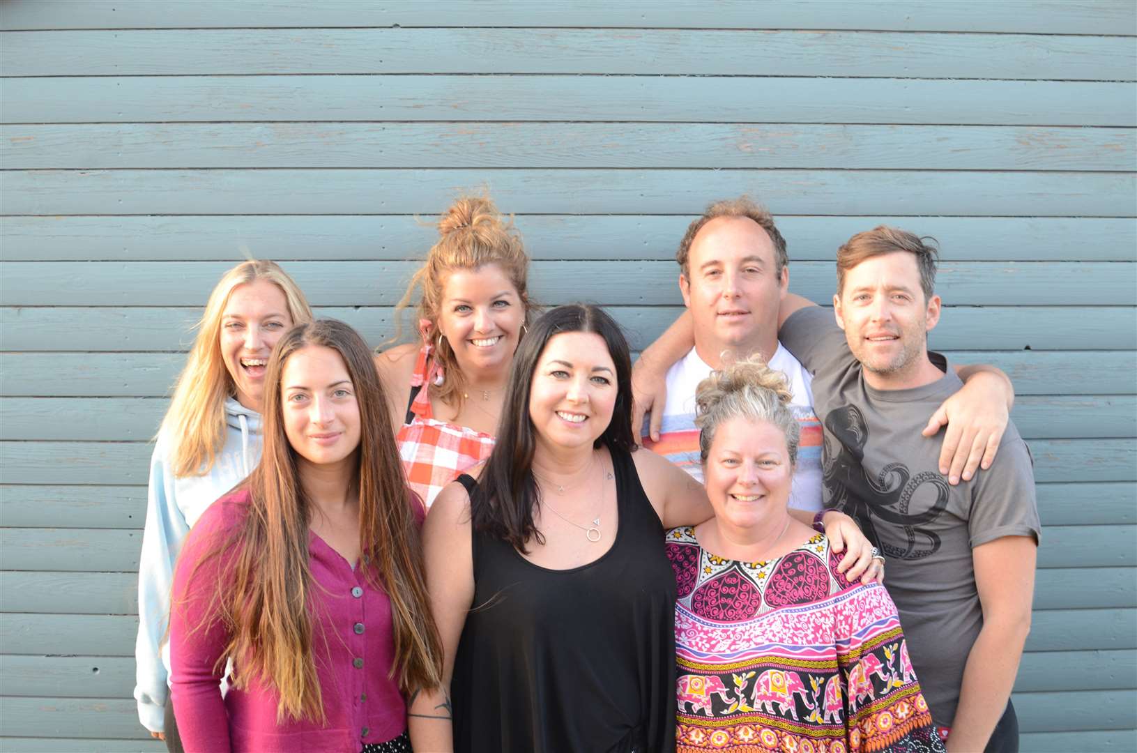 Some of the SOS Whitstable founding members who launched the group after Southern Water releases across Kent coast. Picture credit: Bryony Carter / @violetmonkey