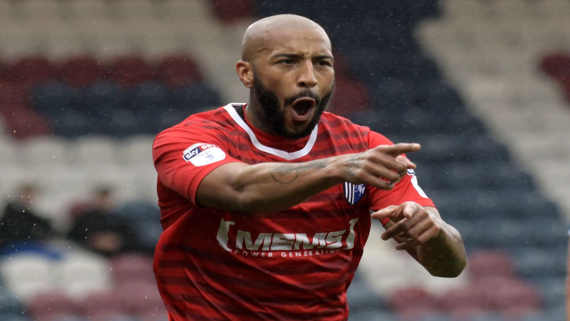 Gillingham forward Josh Parker Picture: Barry Goodwin