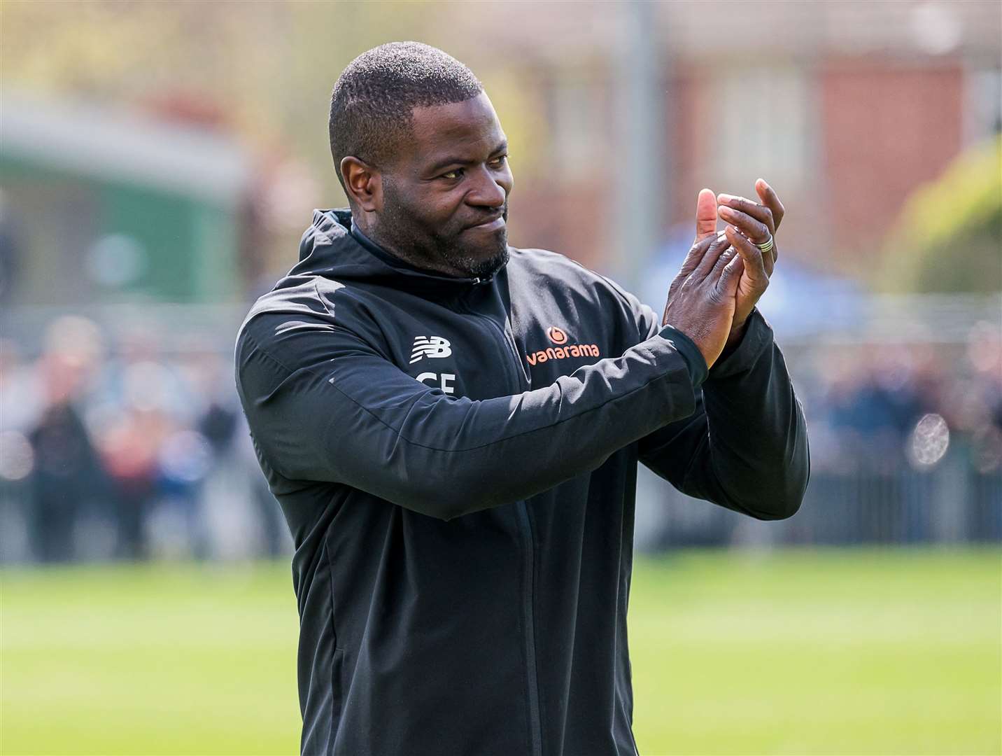 Maidstone United manager George Elokobi. Picture: Helen Cooper