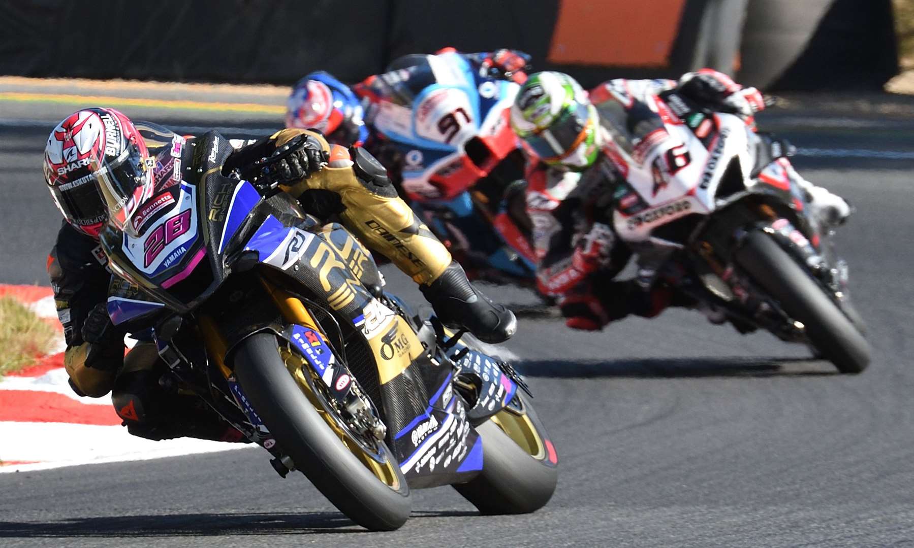 Lydd's Bradley Ray picks up the pace at Brands Hatch. Picture: Simon Hildrew