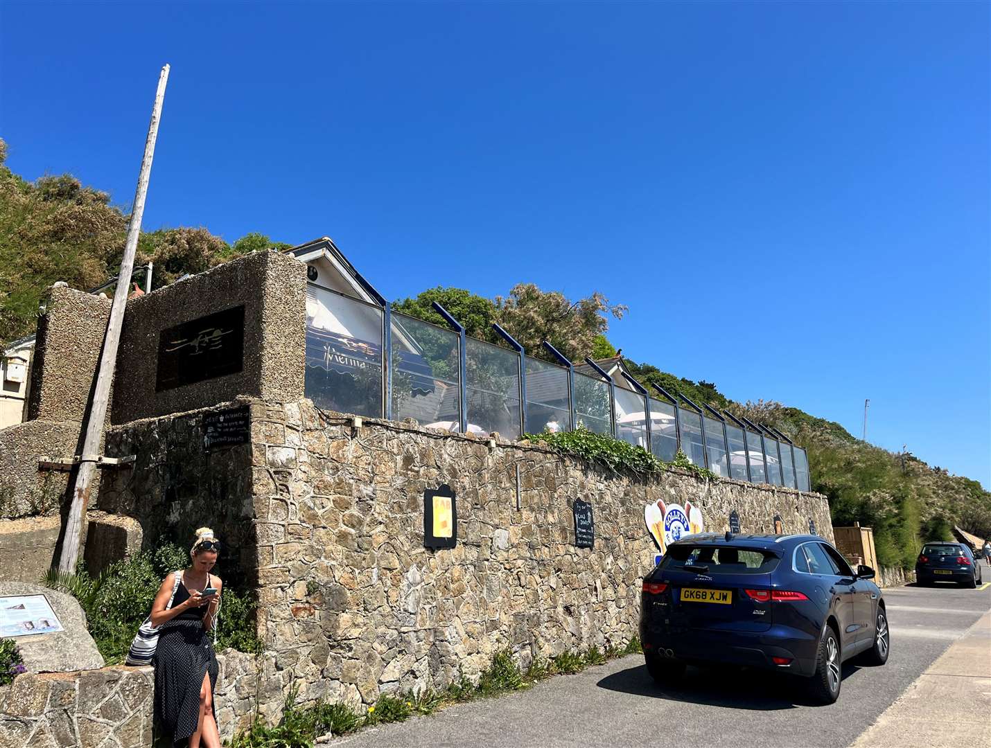 The Mermaid Cafe on Folkestone seafront