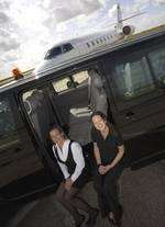 Deborah Knips (left) and Natalie Aylett, pictured at Kent International Airport where they are now based